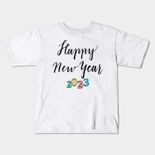 Happy New Year 2023 Kids T-Shirt